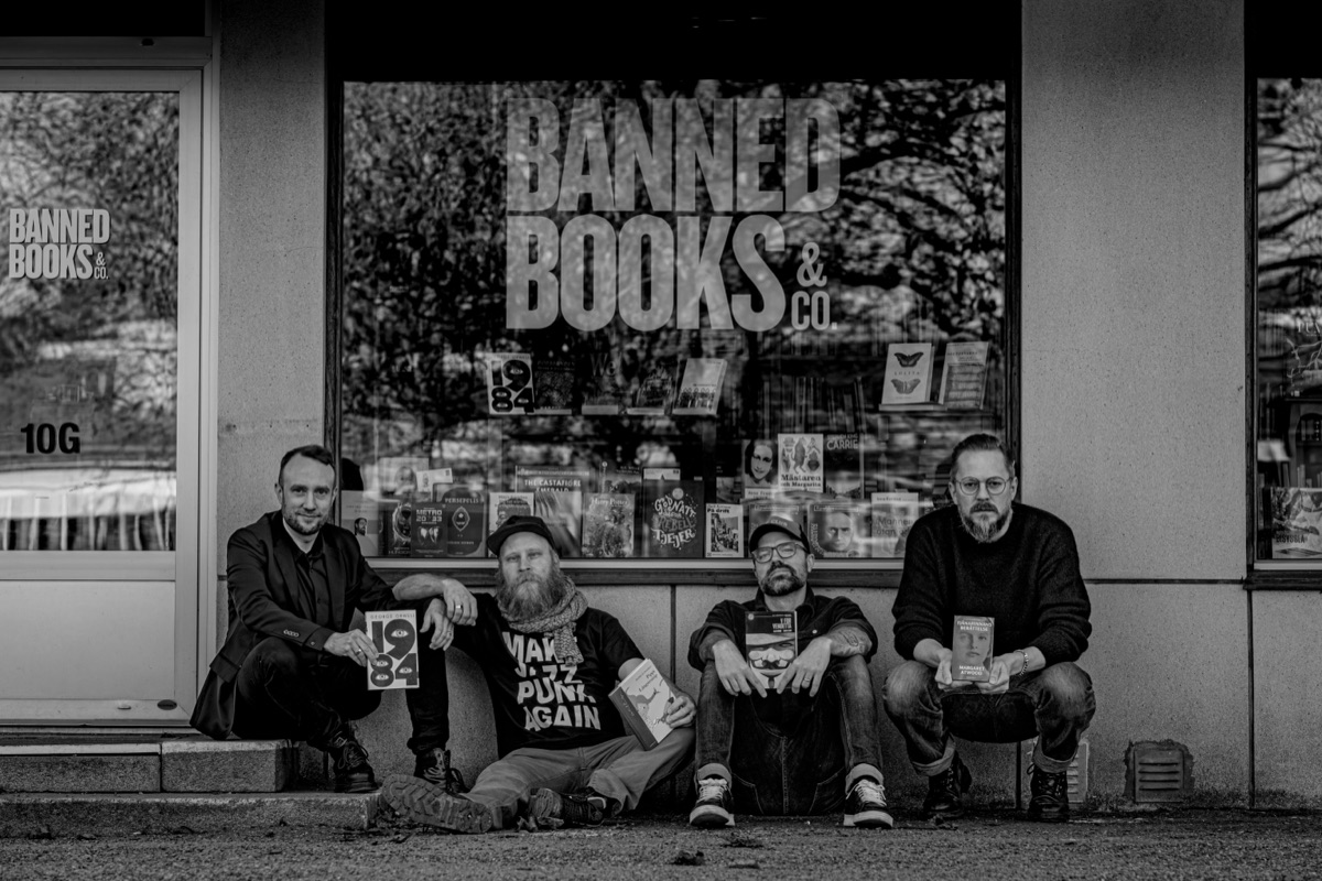 The people behind Banned Books & Co.